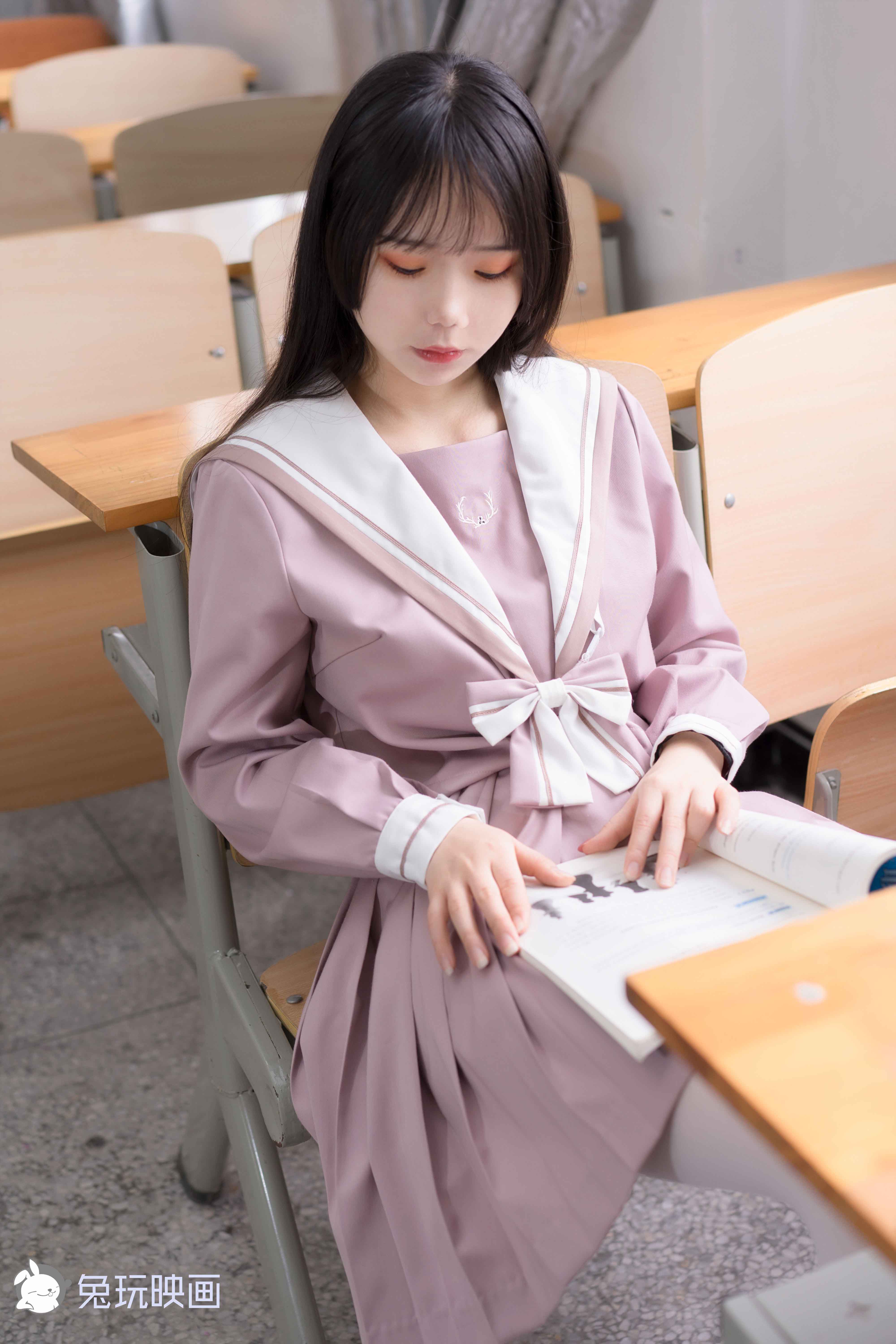 [兔玩映画]C05.003粉色JK小姐姐插图2